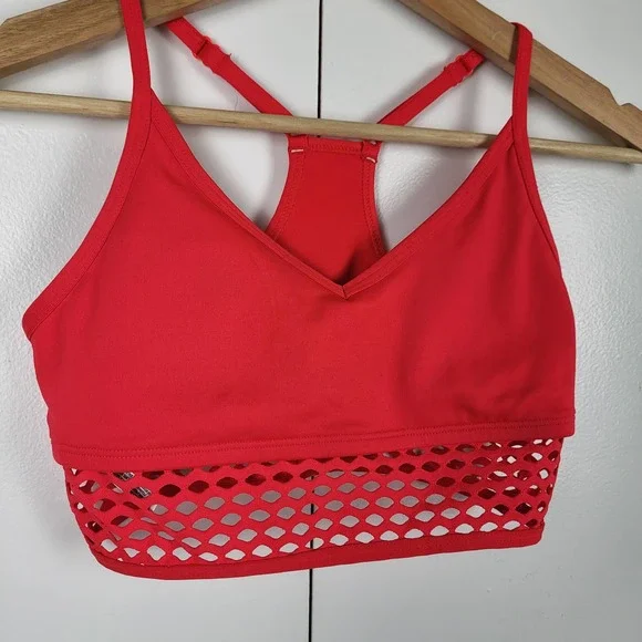SOLD | Victoria’s Secret PINK Ultimate Mesh Sports Bra | Small - Picture 2 of 6